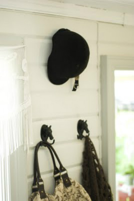 Cottage of Vinnord Mudroom Tour with an Equestrian twist kellyelko.com