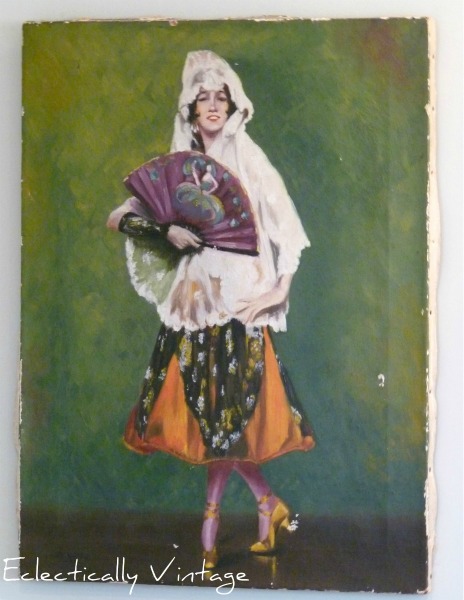 Vintage senorita painting kellyelko.com