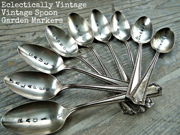 Vintage Stamped Spoons - Make Great Gift kellyelko.com