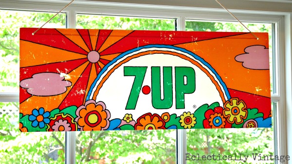 peter max 7up sign 