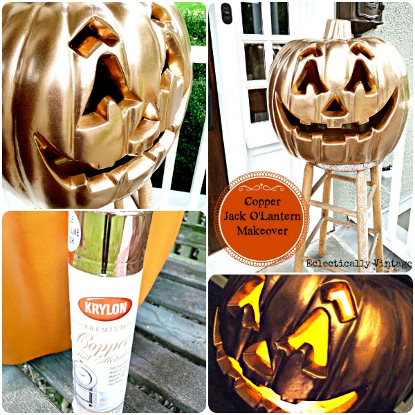 Make a Blinged Out Jack-O-Lantern for Halloween kellyelko.com