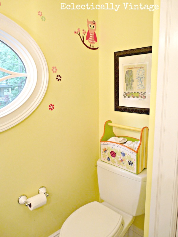 Eclectically Vintage Bathroom