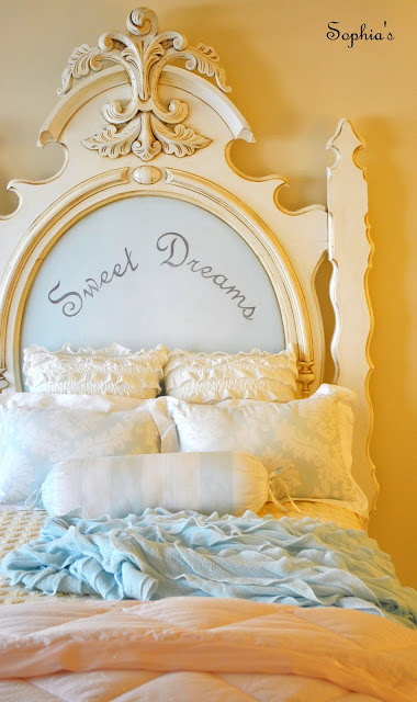 Fabulous Bedroom with "Sweet Dreams" Headboard