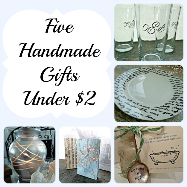 5 Quick Handmade DIY Gifts - great hostess gifts! kellyelko.com