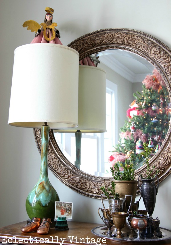 Christmas House Tours - step inside this 100 year old home filled with tons of fabulous decorating ideas!  kellyelko.com