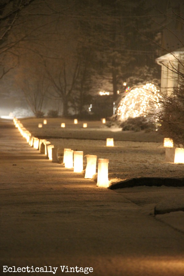 A Street of Luminaries 