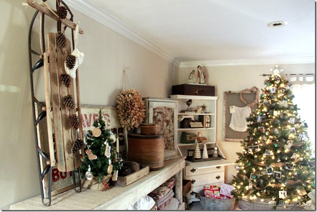 Christmas Family Room - part of a full house tour