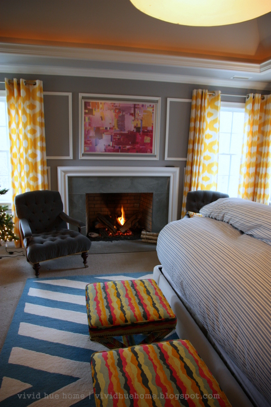Vivid Home Tour - she knows how to use color!  