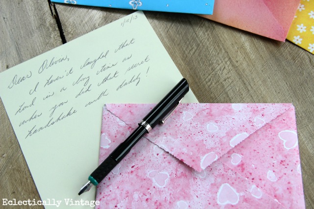 DIY Envelopes from any Paper - the world's simplest way to make them!  kellyelko.com