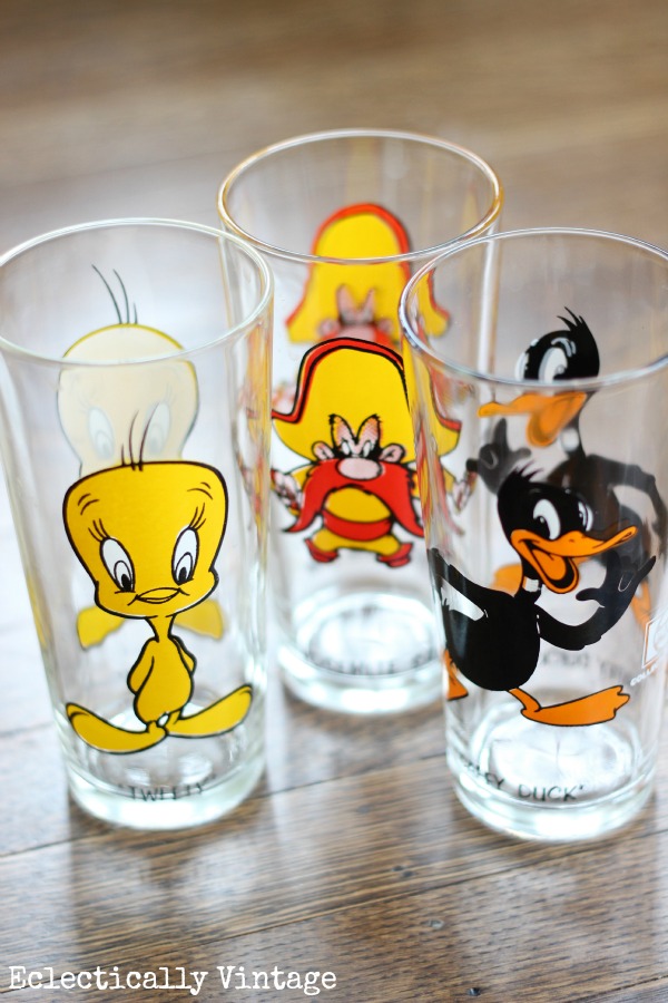 Eclectically Vintage thrift finds vintage Looney Tunes Pepsi