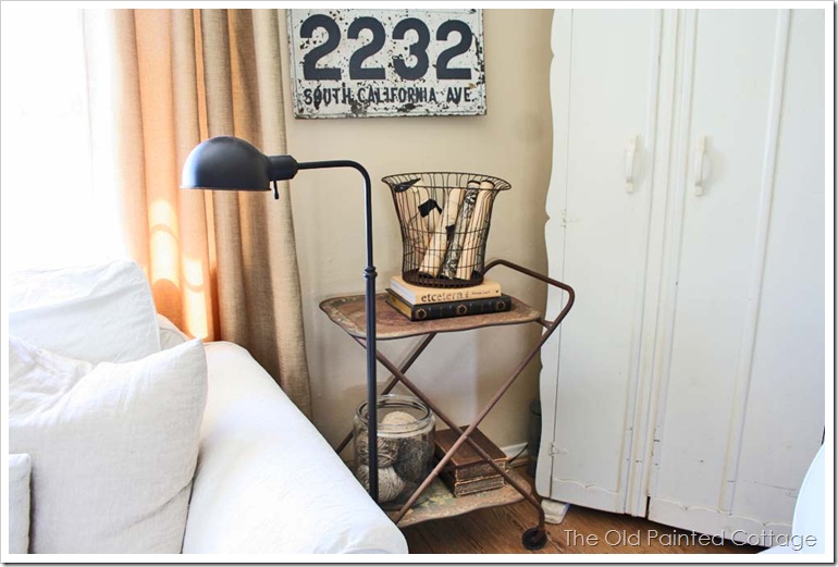 The Old Painted Cottage house tour - filled with vintage finds