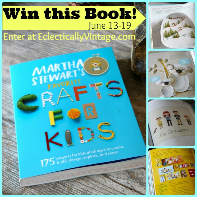 Win a Martha Stewart book - before it hits store shelves!  #12monthsofmartha #marthastewartcrafts kellyelko.com