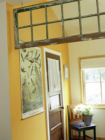 10 Unique Repurposed Windows - very cool ideas!  kellyelko.com