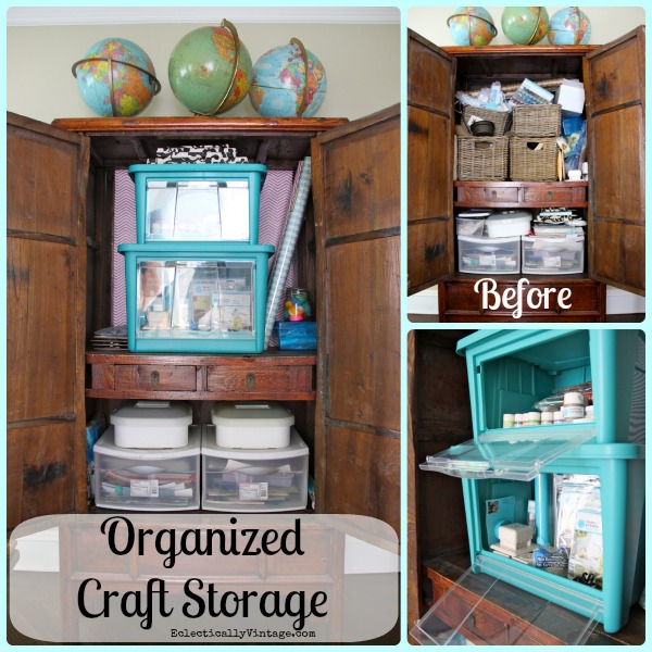 How I Store and Organize ALL of My Craft Supplies!