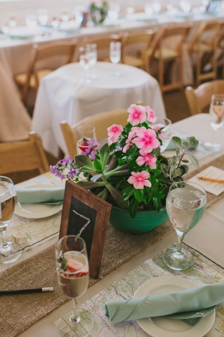 Vintage Wedding Ideas - tons of great DIY ideas for a unique wedding like centerpieces in antique mixing bowls