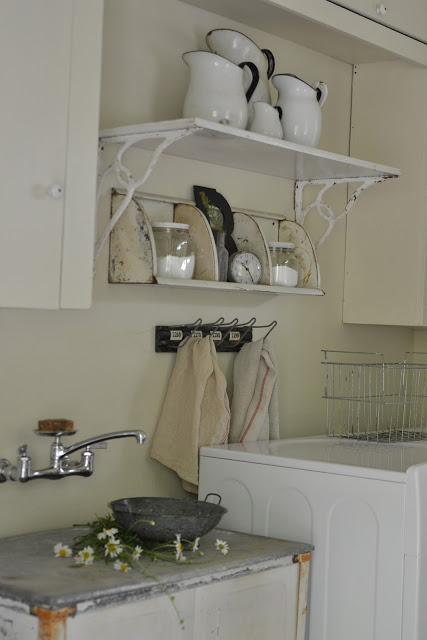 Charming laundry room - it's all in the details