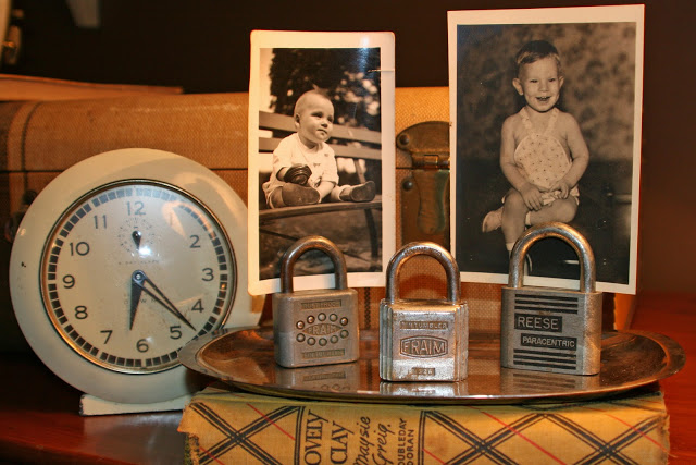 10 Creative Repurposing Ideas - including these lock photo holders!