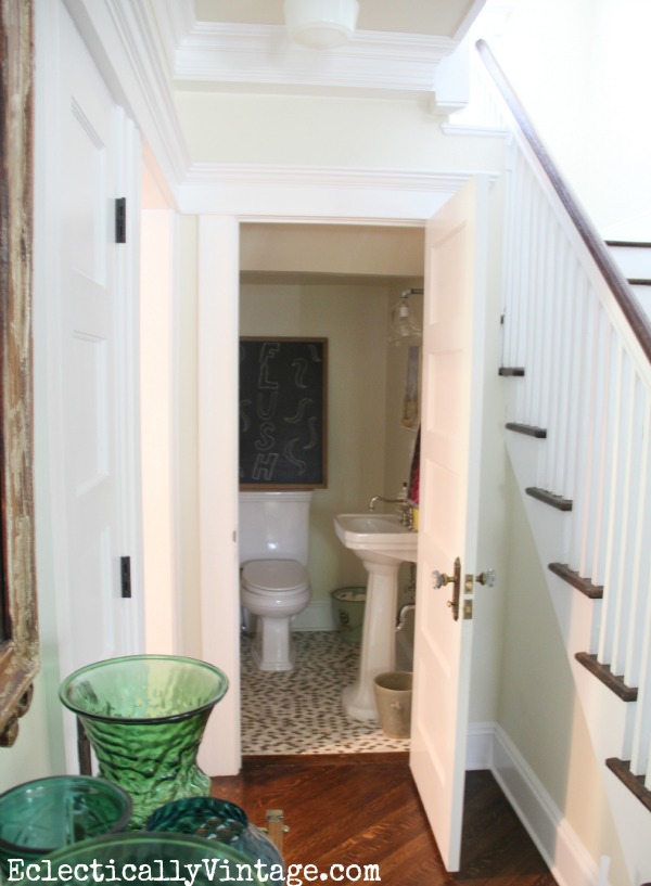 Small Powder Room - Great Touches