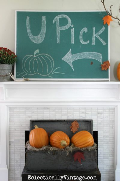 Vintage Fall Home Tour - Creative Fall Decorating Ideas