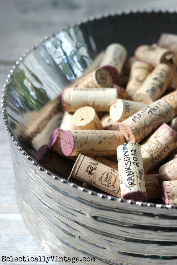 Love this idea for making cork memories! kellyelko.com