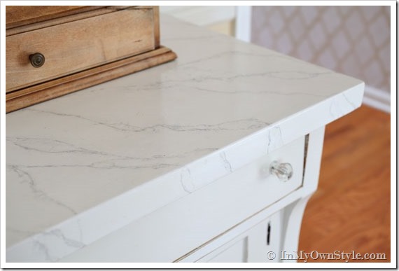 How to paient faux carrara marble 