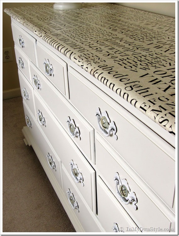 How to make over an outdated piece of furniture