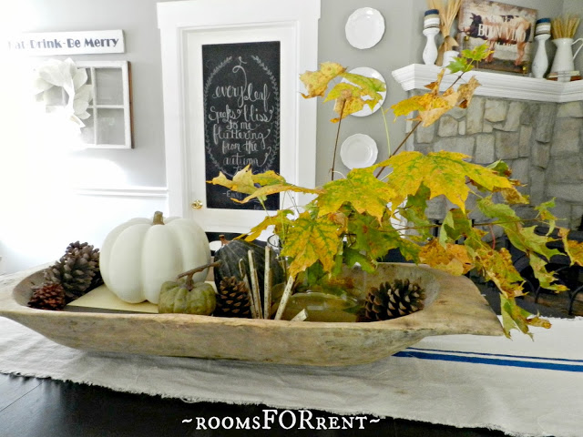 Dough bowl centerpiece