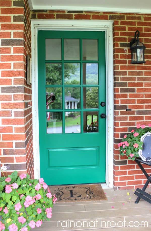 Go bold with door color - tour this home kellyelko.com