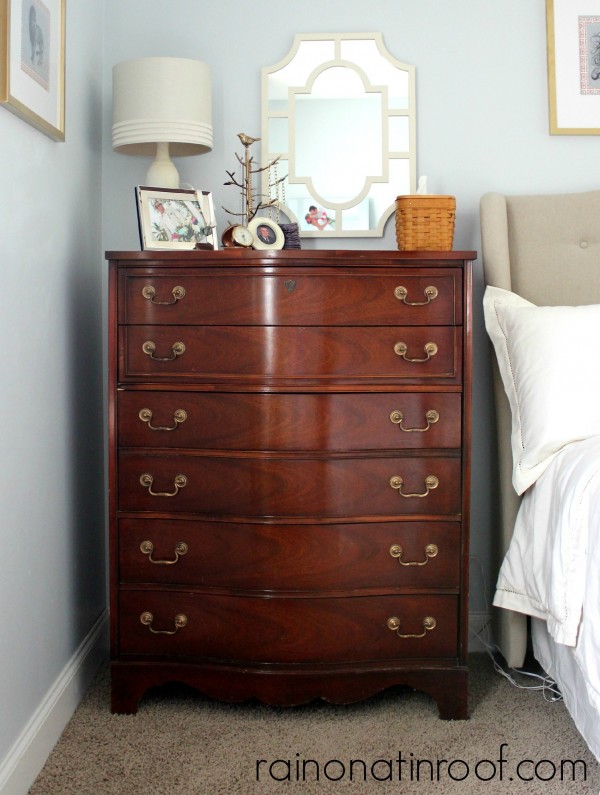 Love the dresser as a bedside table kellyelko.com