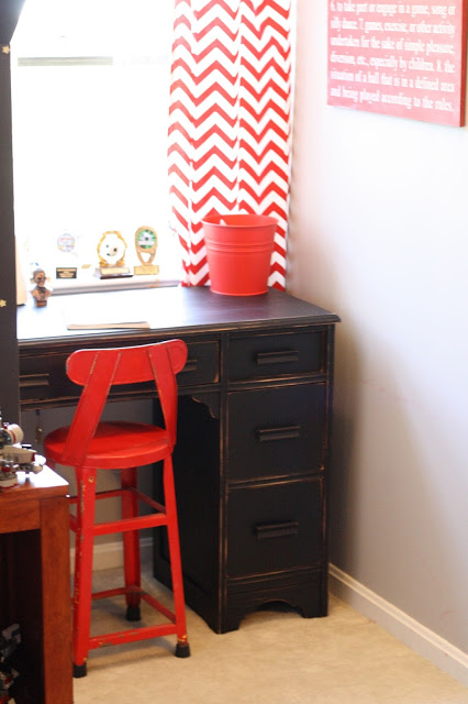 Fun color combination for a kids room