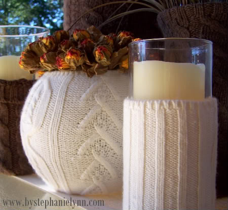 Sweater vase covers