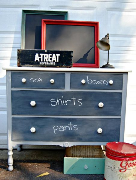 Chalkboard Dresser