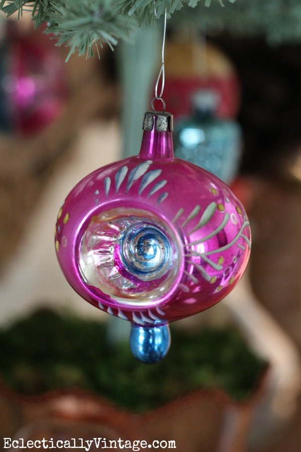 Vintage Shiny Bright ornament kellyelko.com