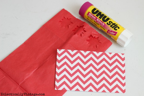 How to Make Gift Bags Out of Brown Paper Bags - Eclectically Vintage