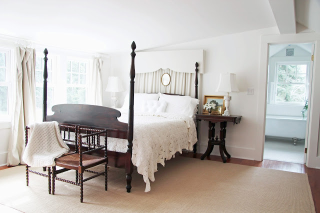 Beautiful farmhouse bedroom kellyelko.com