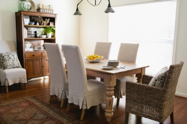 Love the eclectic style of this dining room kellyelko.com