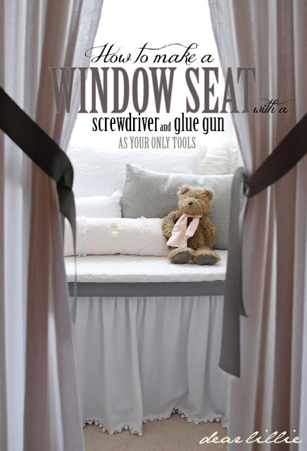How to make a window seat the easy way