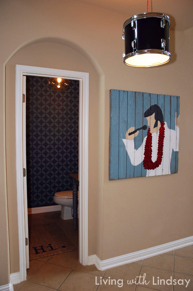 Elvis has left the building - love this DIY art kellyelko.com