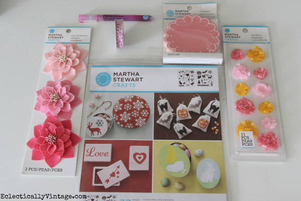 Martha Stewart Craft Supplies kellyelko.com