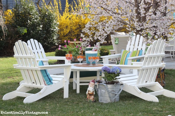 Adirondack chairs made best sale from recycled milk jugs