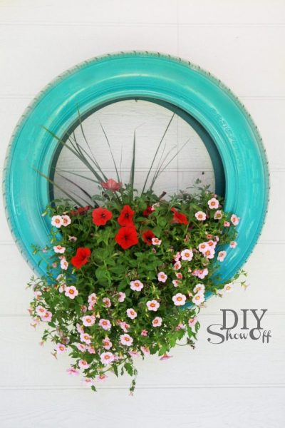 Tire planter kellyelko.com