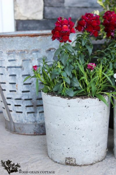 Make concrete pots kellyelko.com