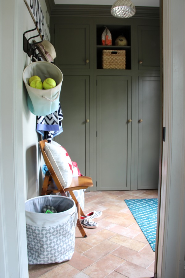 Small mudroom packs a punch with stylish storage ideas kellyelko.com