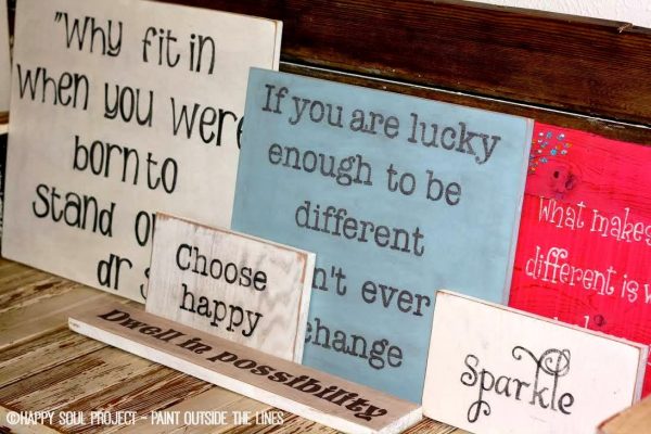 Happy Soul Project - inspirational signs 