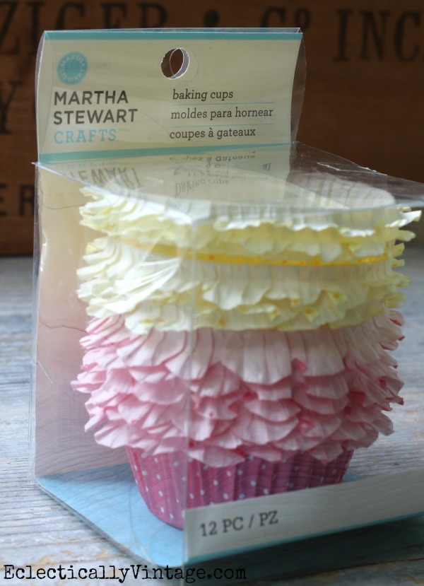 Martha Stewart Baking Cups - love the frills kellyelko.com