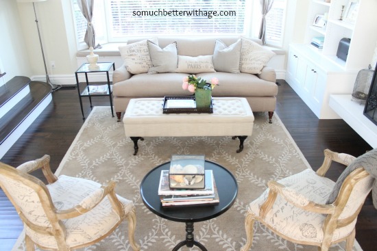 Stunning living room - love the symmetry and neutral furniture kellyelko.com