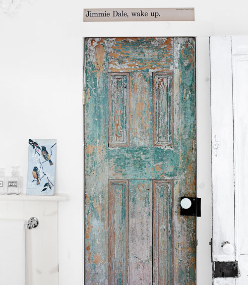 Replace a plain door with a stunning antique door kellyelko.com