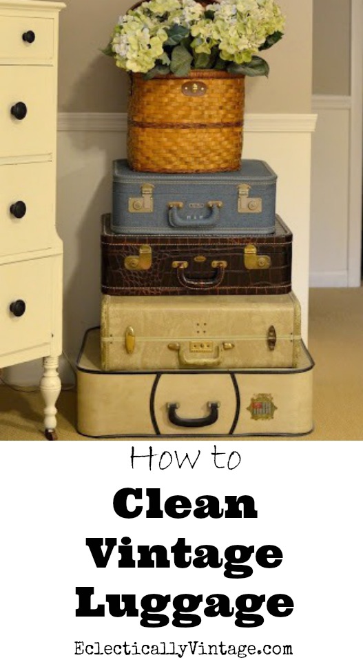 Antique & Vintage Luggage Cleaning Gallery