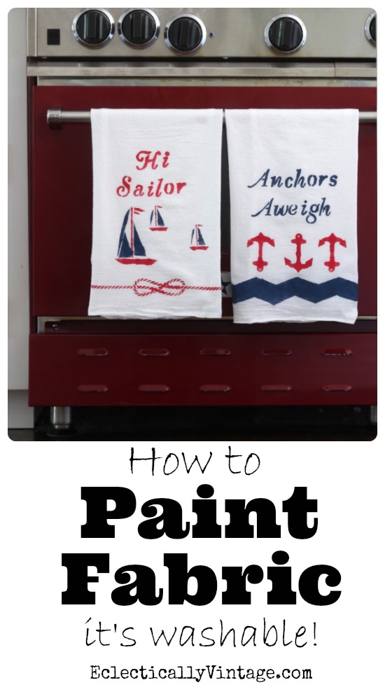 Using textile medium to paint fabric (and the fabric is washable