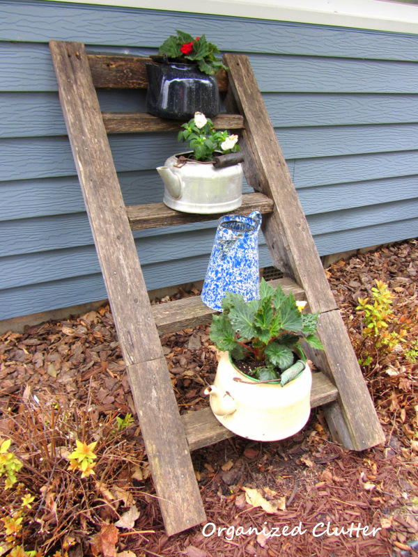 Ladder planter kellyelko.com